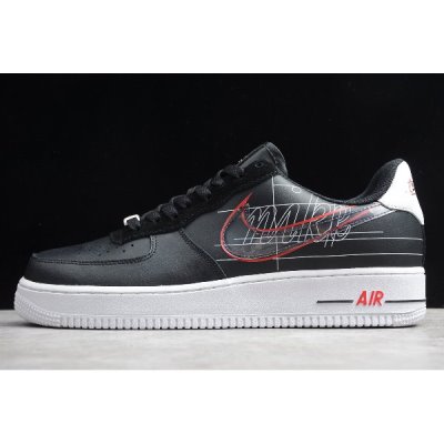 Nike Air Force 1 Low Siyah Kaykay Ayakkabı Türkiye - QDY5HRL9